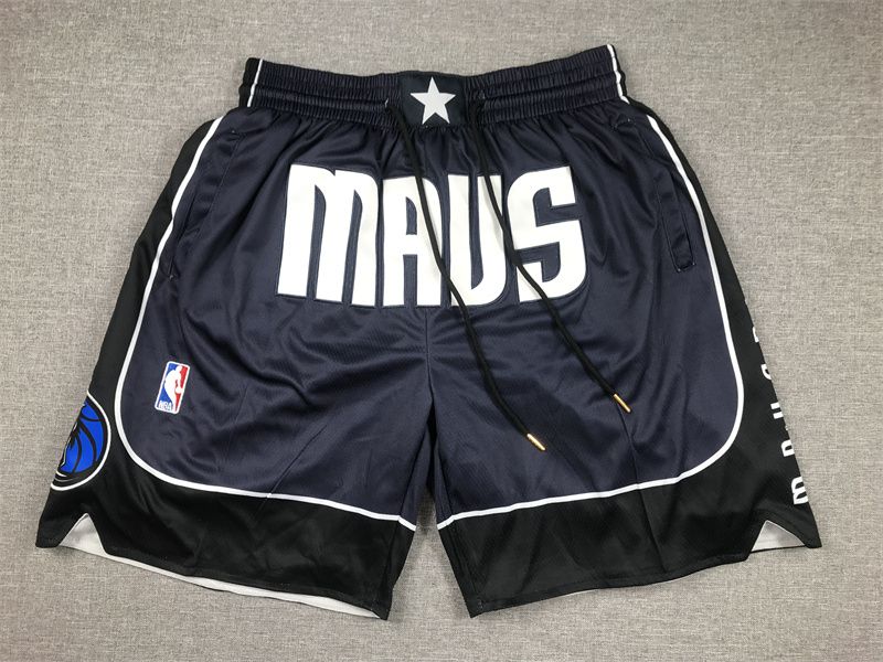 2025 Men NBA Dallas Mavericks Shorts Black